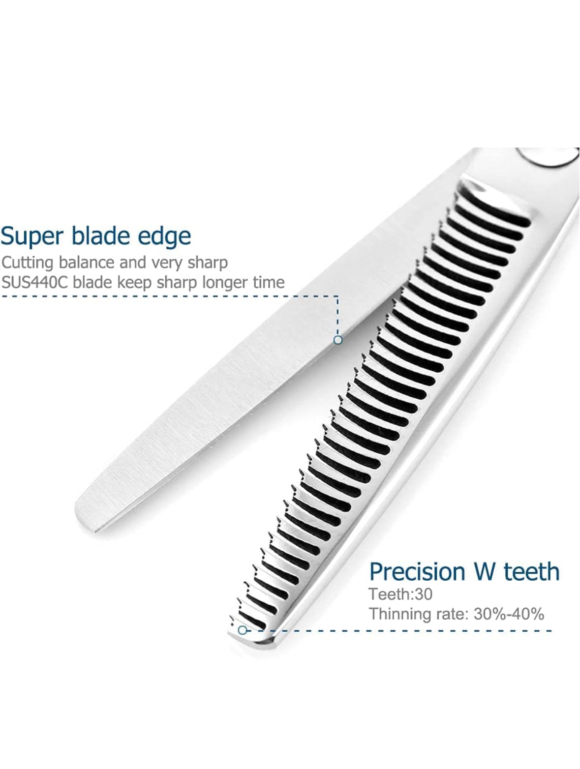 Kinsaro 6" Thinning Shears