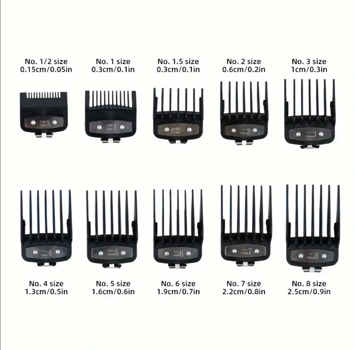 Premium Style Clipper Guards