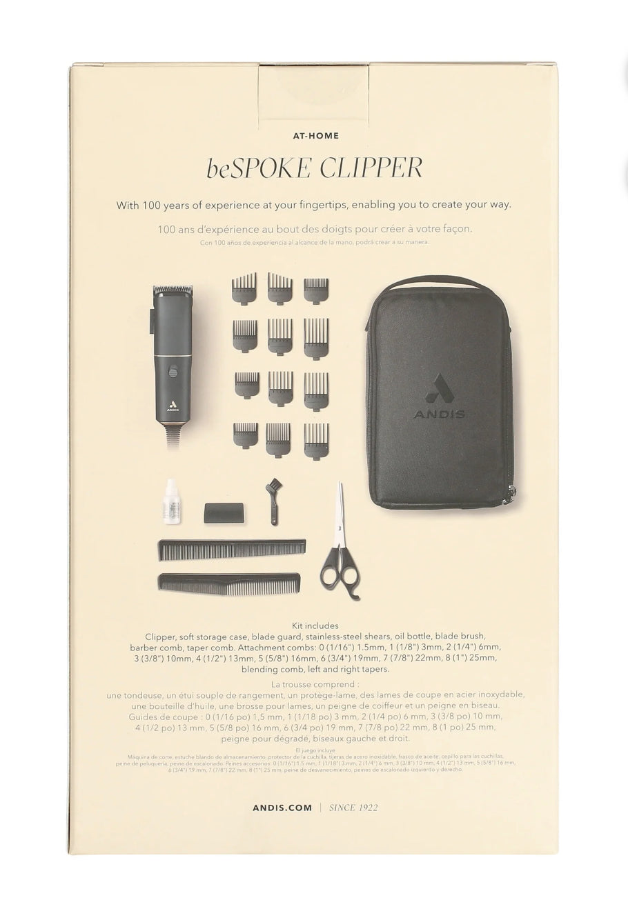 Andis At-Home beSpoke Clipper (corded)