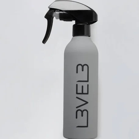 L3vel3 Rubberized Spray Bottle Assorted Colors