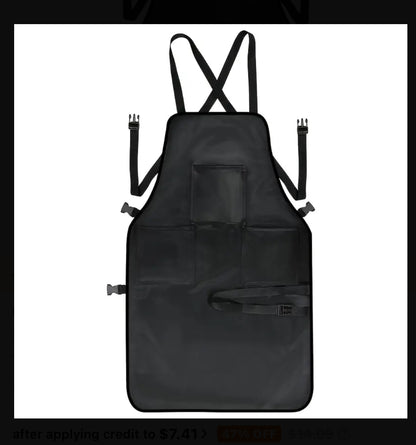 Water resistant Barber Apron