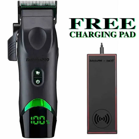 BaBylissPRO x Tomb45 Clipper (FXT45C) with Wireless-Charging Mat (FXT45MAT)