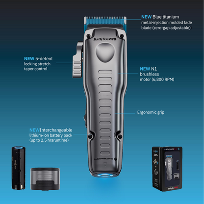 BABYLISSPRO® FXONE LO-PROFX HIGH PERFORMANCE CLIPPER
Item No. FX829