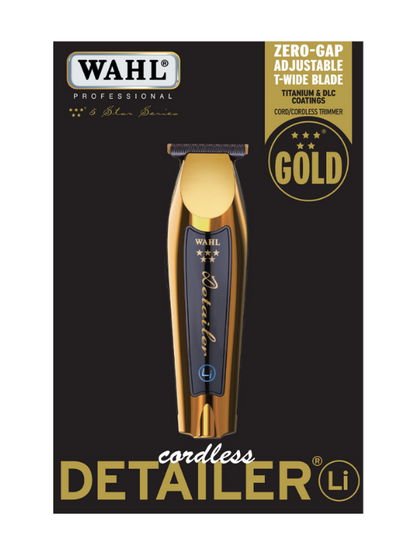 Wahl 5 Star Detailer Li Cordless Trimmer￼ (GOLD)