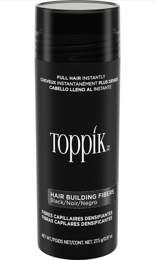 Toppik Hair Building Fibers (27.5g) *Black or Dark Brown