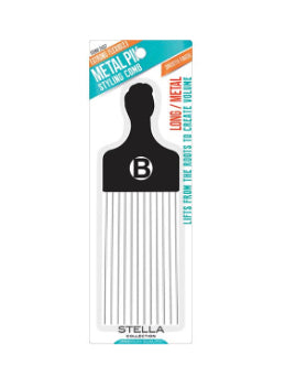 Stella Long Tooth Metal Hair Pick