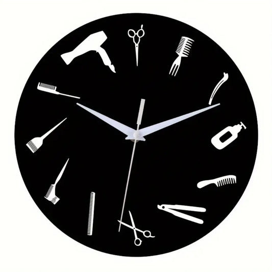 Barber Wall Clock