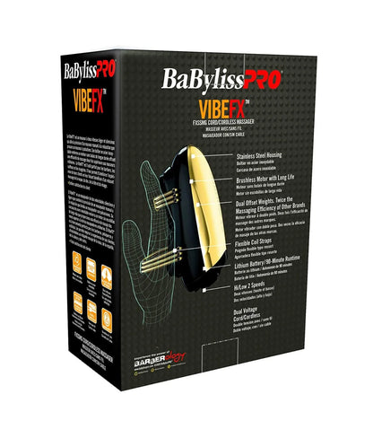 Babyliss Pro Gold Vibefx Cordless Massager