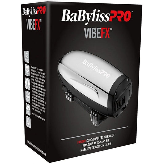 Babyliss Pro silver Vibefx Silver Cordless Massager