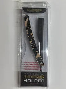 Black ice slide out razor holder(Camo) – Fl Barber Supply