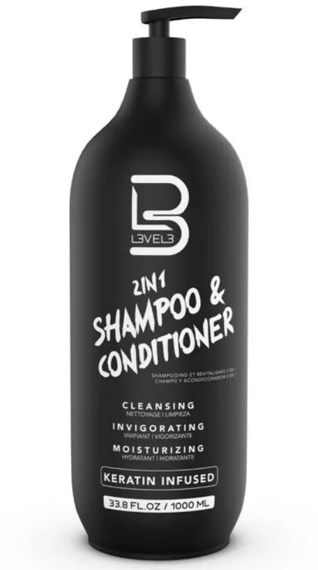 L3VEL3 ￼￼2in1 Shampoo & Conditioner