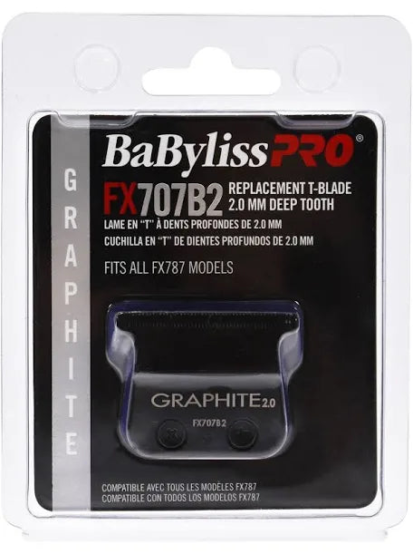 BABYLISSPRO® REPLACEMENT BLACK GRAPHITE DEEP TOOTH T-BLADE
Item No. FX707B2