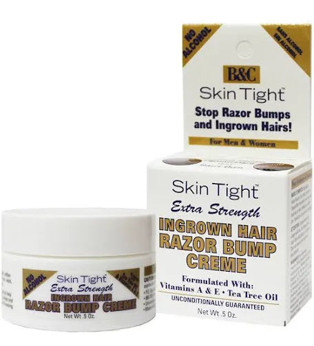 B&C Skin Tight Extra Strength Ingrown Hair Razor Bump Cream