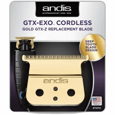 Andis GTX-EXO CORDLESS GOLD Replacement GTX-Z Blade