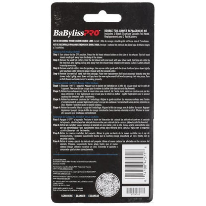 BaBylissPRO Replacement Double UVFoil & Cutter | FXLRF2