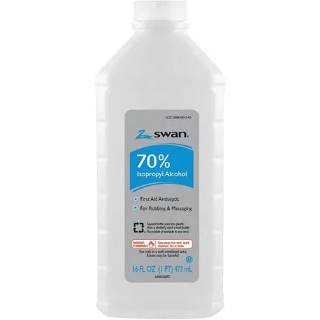 Swan 70% isopropyl  alcohol 16fl oz