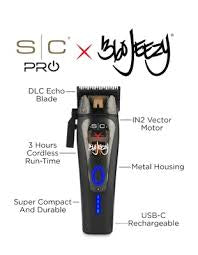 S|C X 360 JEEZY PROFESSIONAL HAIR CLIPPER WITH IN2 VECTOR MOTOR
