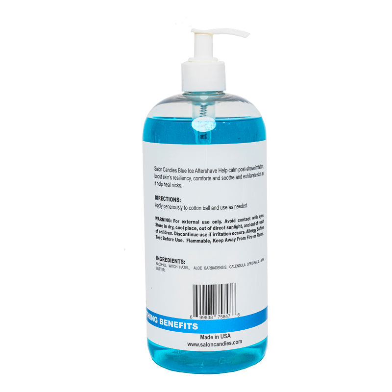 Salon Candies "Blue Ice" Aftershave (32oz)