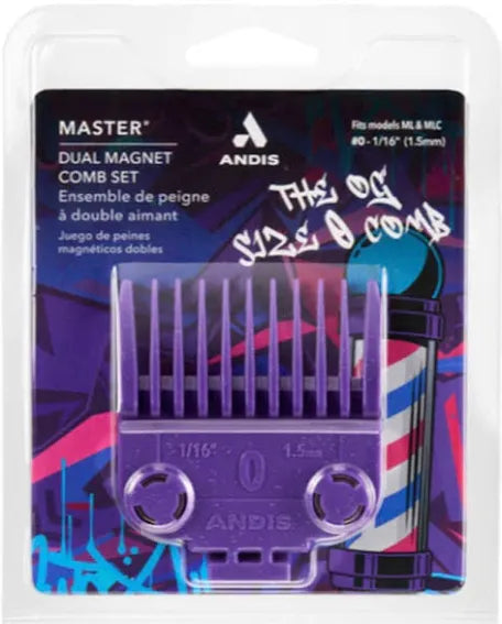 Andis Master Dual Magnet OG Size #0 Comb #561385