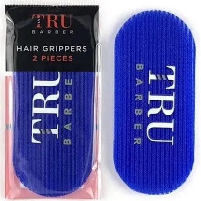 TRU Barber Hair Grippers (Black/Red/or Blue 2 Pieces)