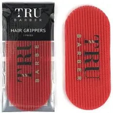 TRU Barber Hair Grippers (Black/Red/or Blue 2 Pieces)