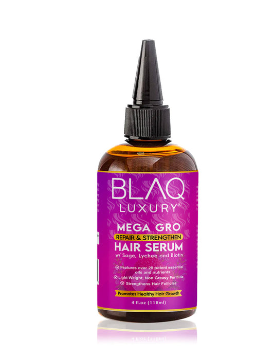 Blaq Luxury Mega Gro Hair Serum 4oz