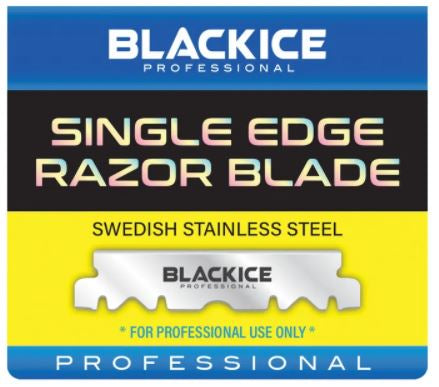 Black Ice Single Edge Blades