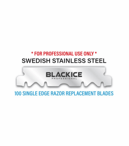 Black Ice Single Edge Blades